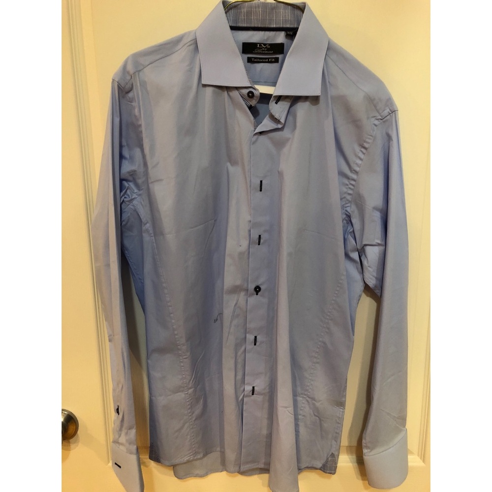 Baby blue button down men’s